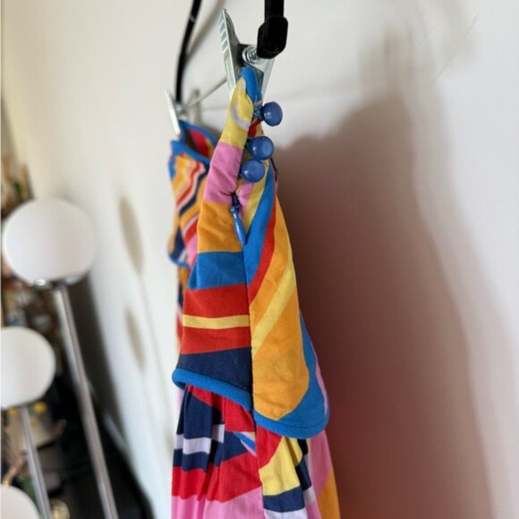 Farm Rio Colorwaves midi skirt - Picture 6 of 7